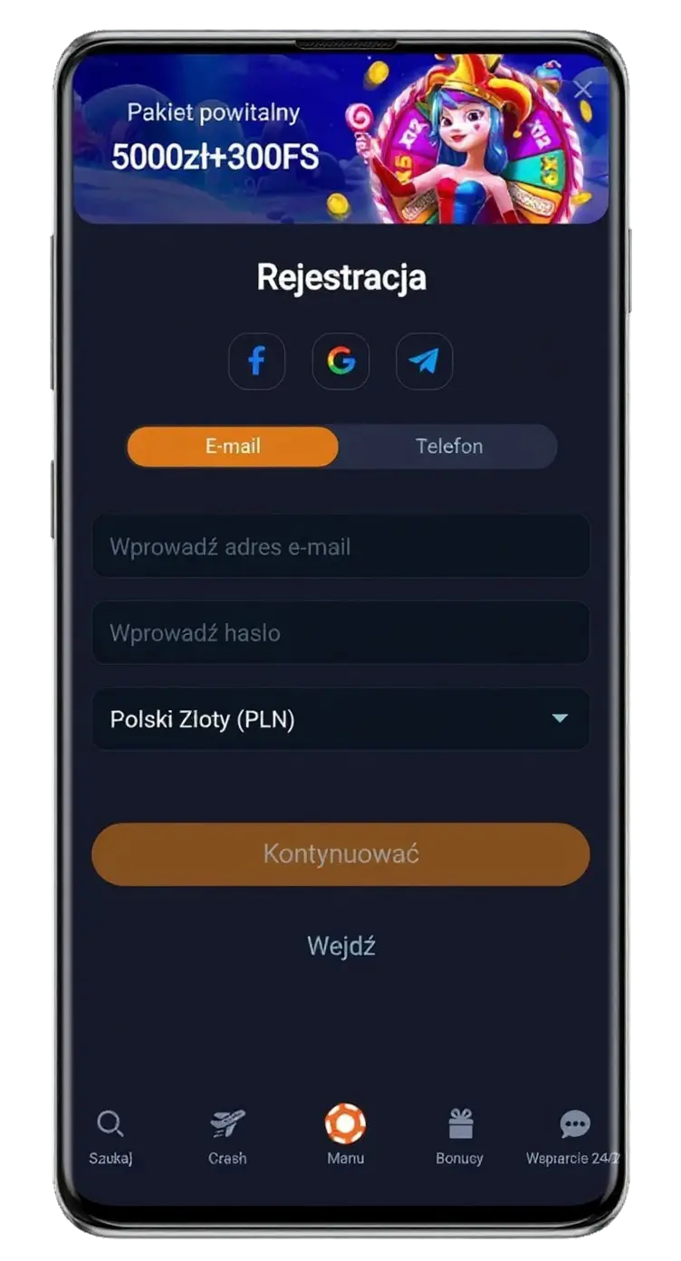 vox casino rejestracja