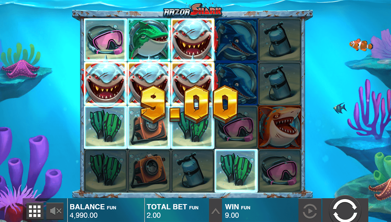 Razor Shark vox casino