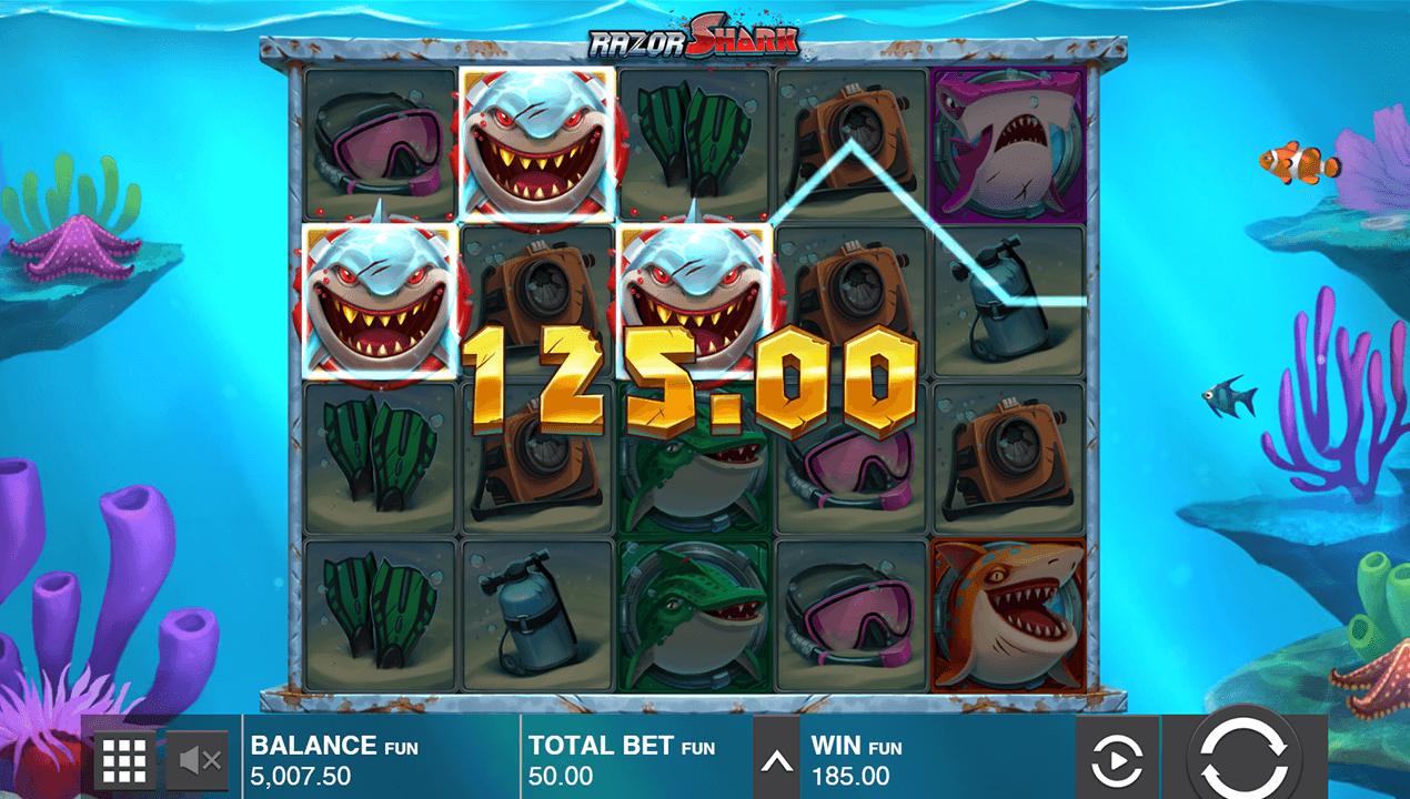 Razor Shark vox casino