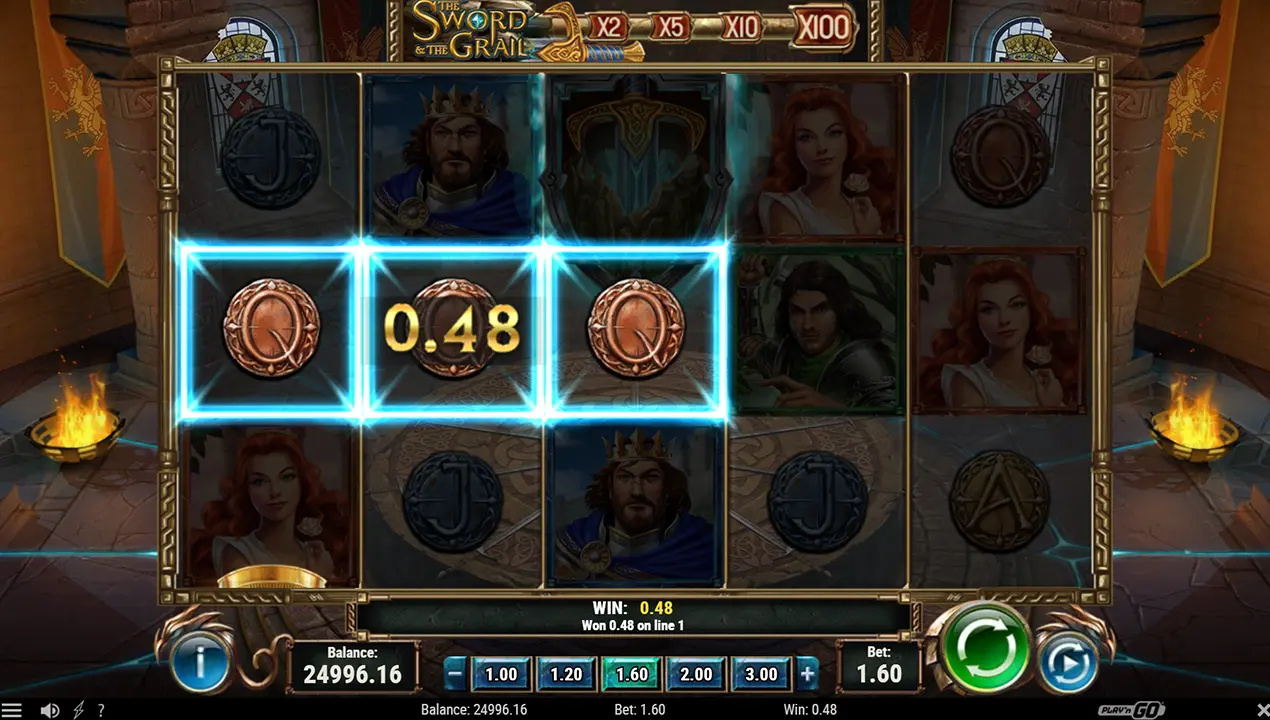 The Sword and the Grail Vox Casino