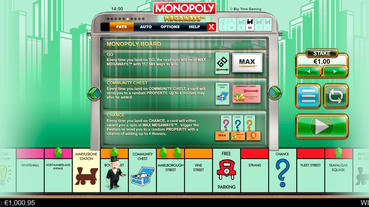 Monopoly Megaways