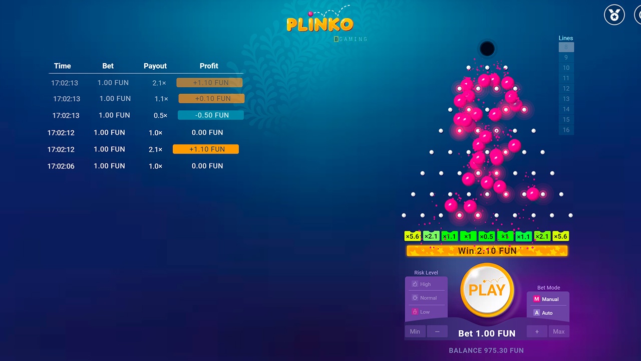Plinko vox casino