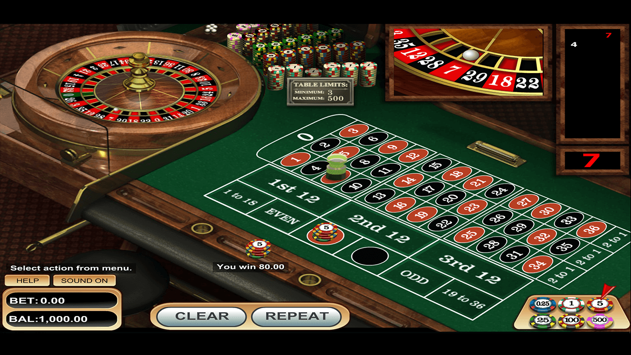 European Roulette vox casino